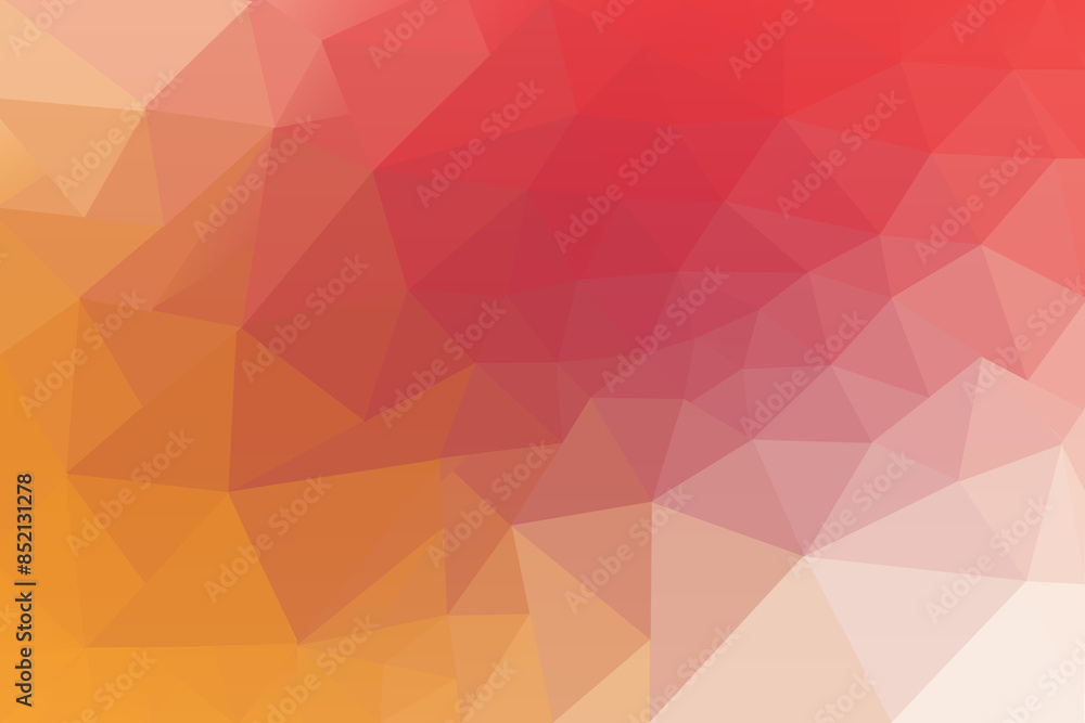 Vibrant Low Poly Gradient Background Features Warm Shades of Red Orange Yellow and Peach Vibrant Low Poly Gradient Background Features Warm Shades of Red Orange Yellow and Peach