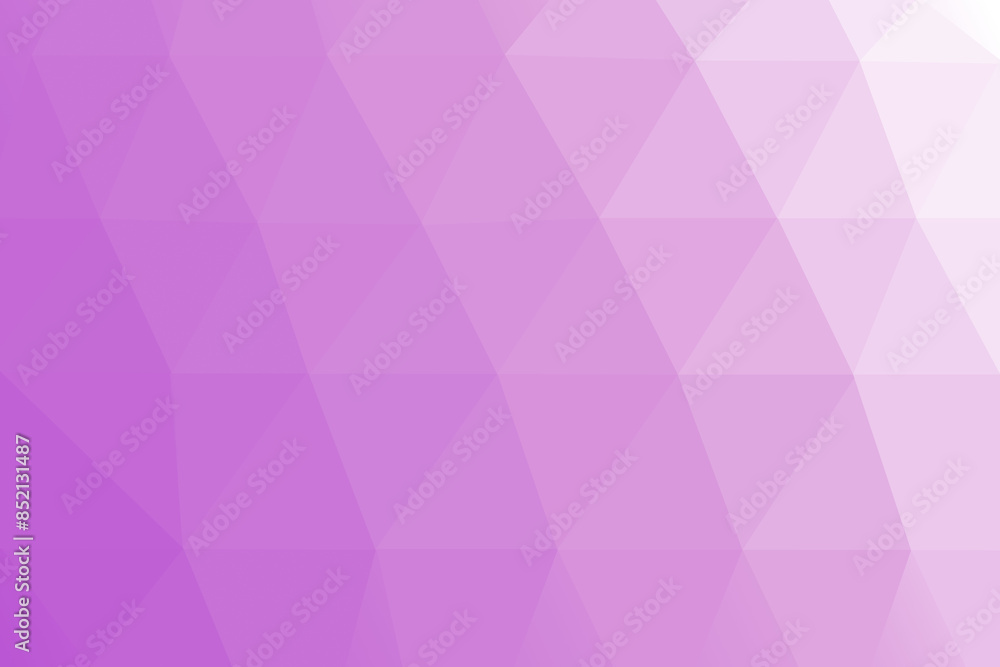 Obraz premium Pink and Purple Low Poly Gradient Background with Triangular Geometric Shapes for Design and Art
