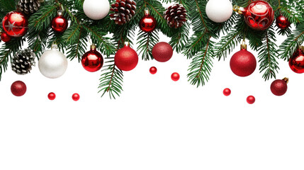 Christmas decoration transparent background