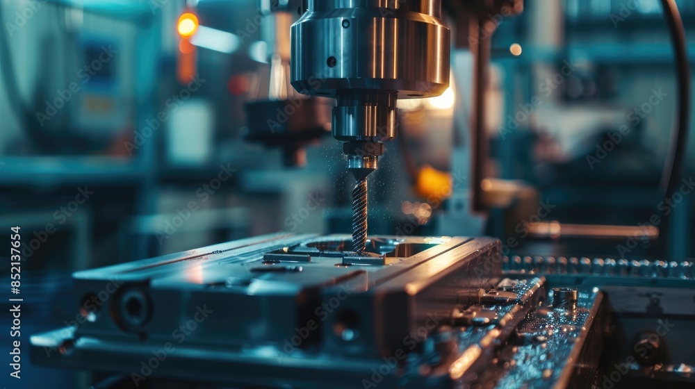 CNC milling machine with limited depth of field CNC milling machine with limited depth of field