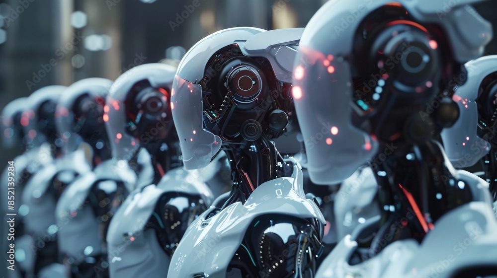 A Line of Identical Robots A Line of Identical Robots