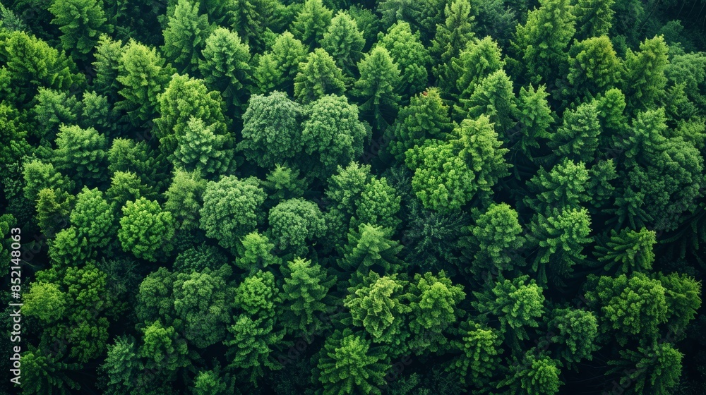 aerial view background forest of trees. A misty forest of evergreen trees, creating a mysterious and serene atmosphere aerial view background forest of trees. A misty forest of evergreen trees, creating a mysterious and serene atmosphere