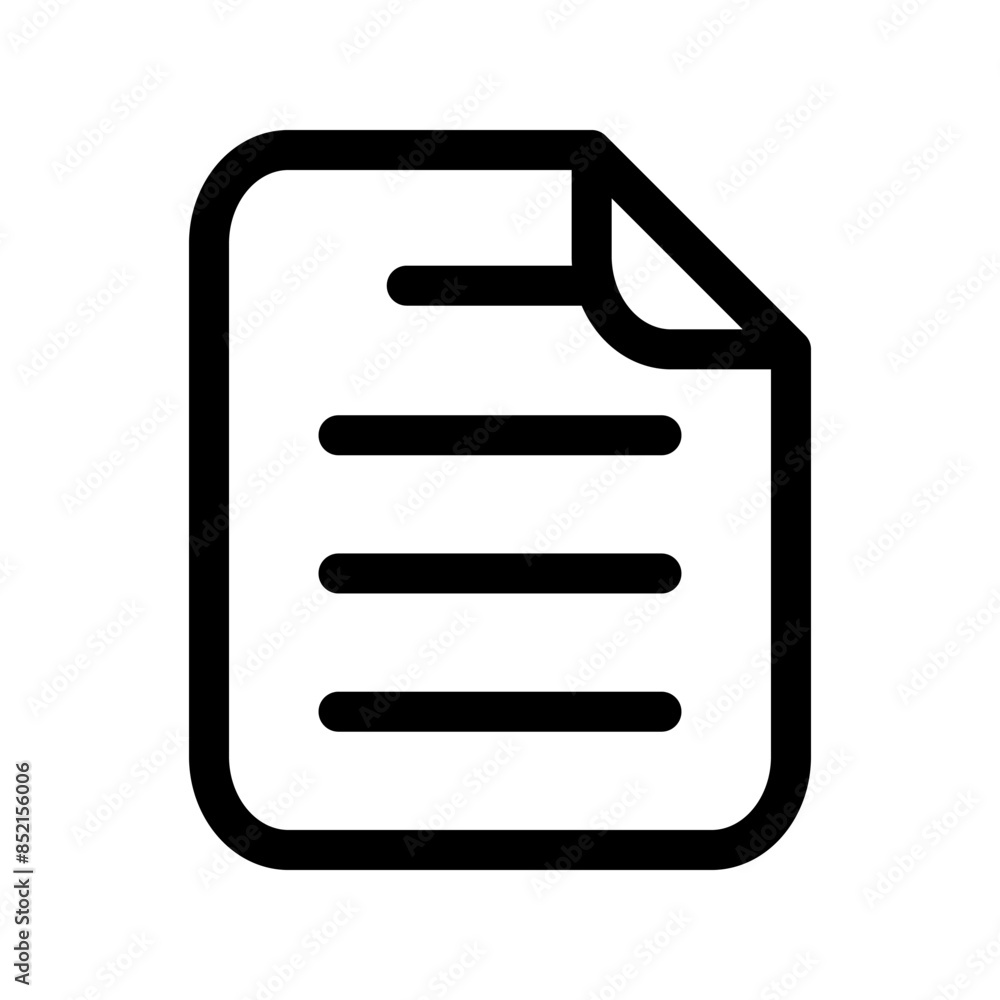 Document icon template Document icon template