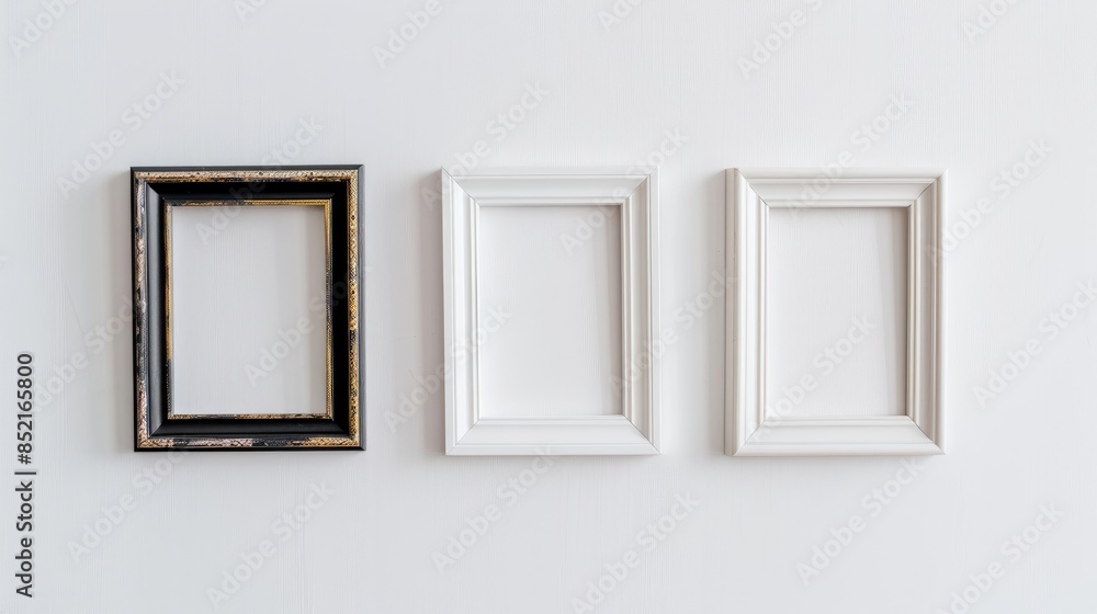 Picture Frame on White Background Picture Frame on White Background