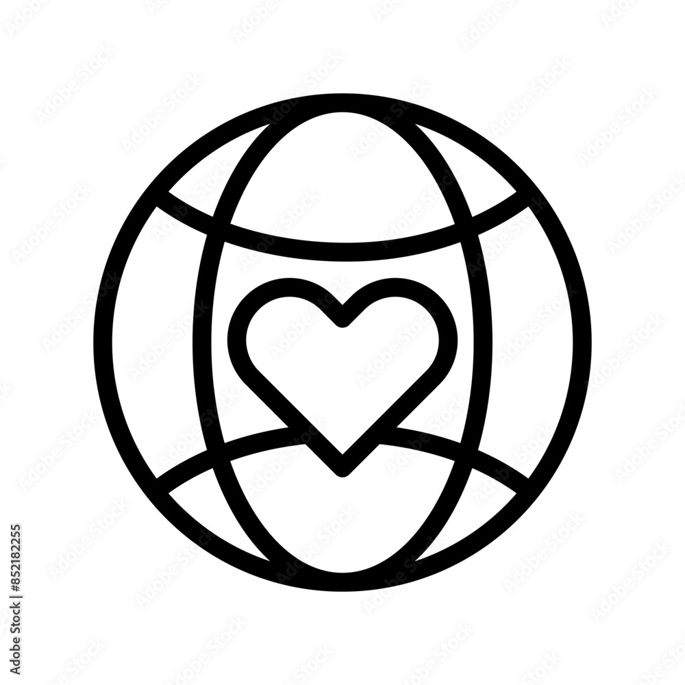 Globe icon template Globe icon template