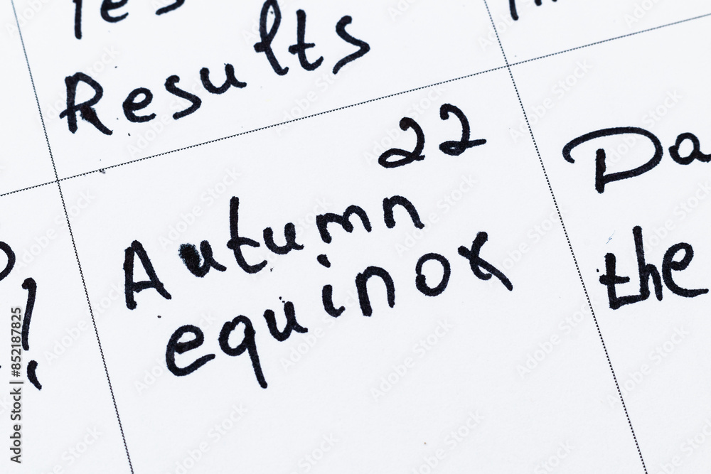 September 22 autumn equinox calendar Photo September 22 autumn equinox calendar Photo
