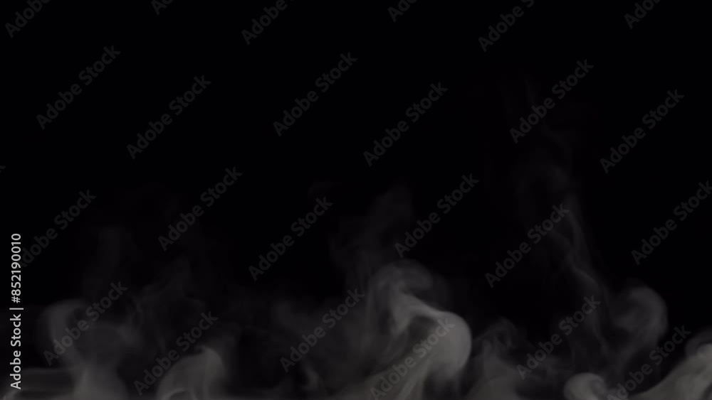 Video of a smoke cloud rising through the air, 4k 30p WITH ALPHA CHANNEL for transparency Video of a smoke cloud rising through the air, 4k 30p WITH ALPHA CHANNEL for transparency