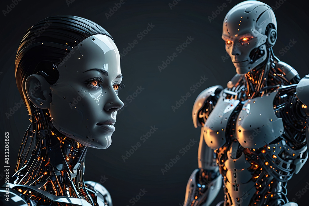 cybersecurity tech enhancing internet privacy, protecting against cybercrime, with AI robot concept. cybersecurity tech enhancing internet privacy, protecting against cybercrime, with AI robot concept.