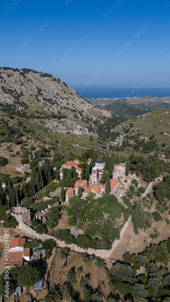 Fototapeta premium The monastery of Nea Moni in Chios island, Greece