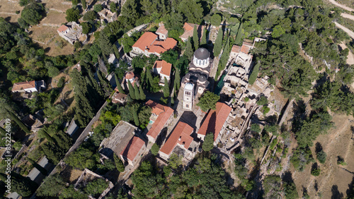 The monastery of Nea Moni in Chios island, Greece photo