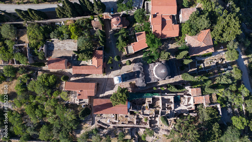 The monastery of Nea Moni in Chios island, Greece photo