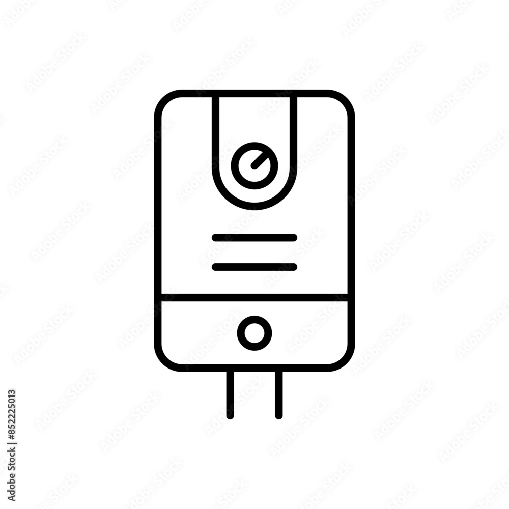 Water Heater icon vector design templates simple and modern concept