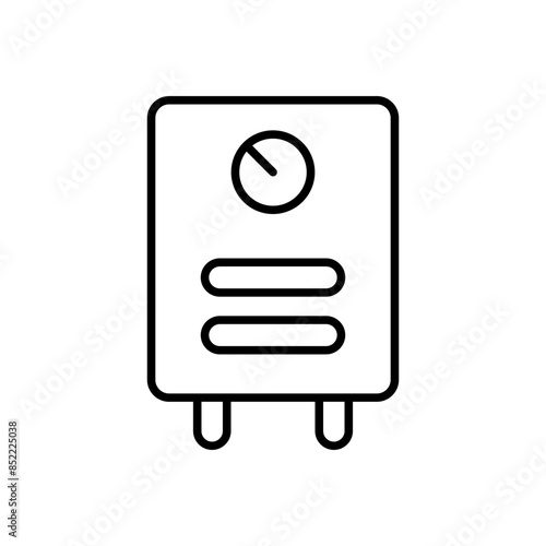 Water Heater icon vector design templates simple and modern concept