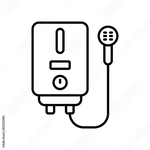 Water Heater icon vector design templates simple and modern concept
