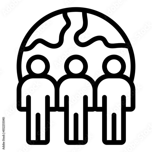 World Population icon