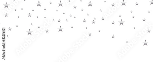 Silver glitter star vector isolated. Silver sparkle luxury design element isolated. Icon of star isolated. party, birthday celebrate, anniversary, Christmas, New Year. Vector illustration