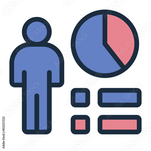 Male Presentation demographic data icon