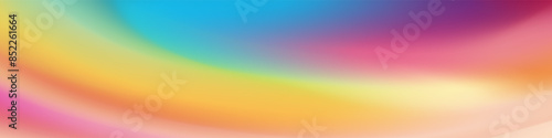 Alluring mesh blur banner features a captivating, blurred wave pattern in a contemporary color scheme