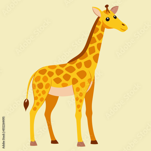 giraffe vector illustration