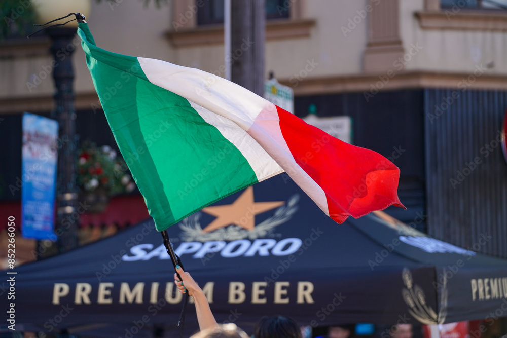 Taste of Little Italy street festival on College Street in Toronto. Toronto, Canada Jun 15