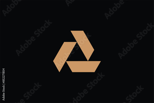 triangle and diamond iconic logo, diamond geometric logo, letter A and diamond logo, letter A recycle logo ecofriendly iconic logo, circle arrow logo, a letter recycle logo vector, logomark