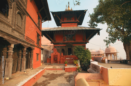 Photography Pashupatinath Temple also known as Nepal temple at Varanasi