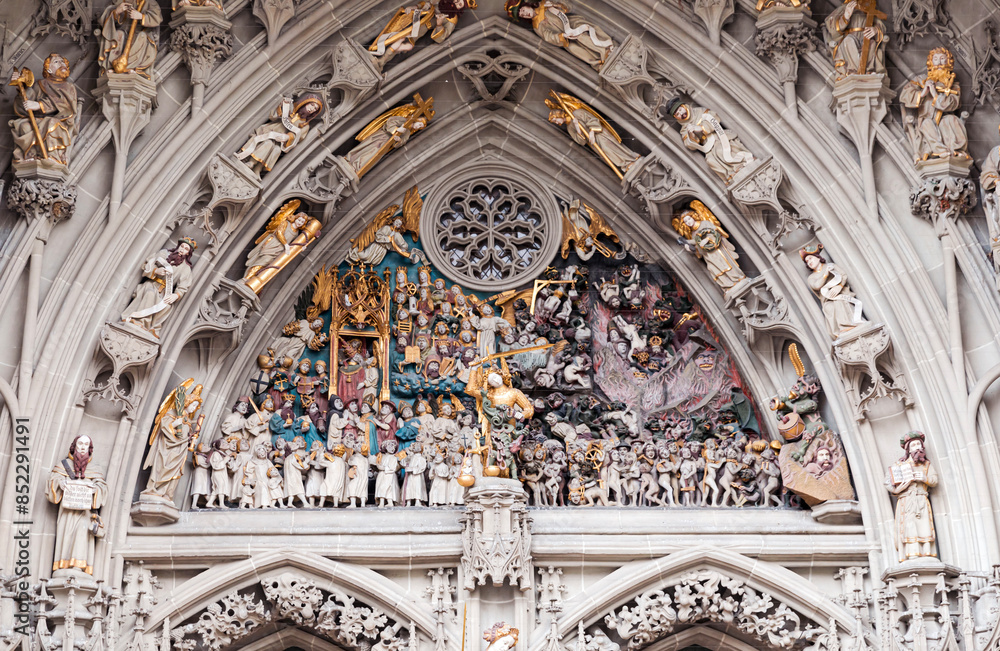 Bas-relief. The Last Judgment Bas-relief. The Last Judgment