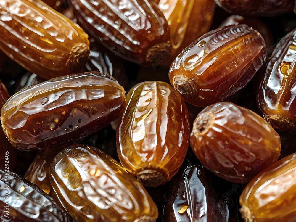 dates close up. date palm background. Date palm on a traditional craftsman market.Horizontal image. dates close up. date palm background. Date palm on a traditional craftsman market.Horizontal image.