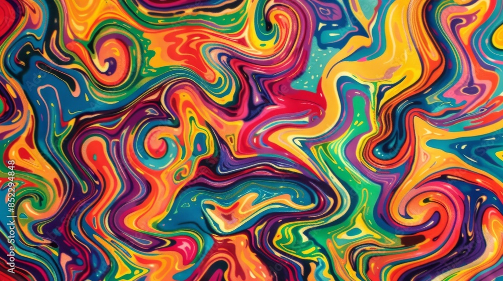 Dynamic Psychedelic Background Dynamic Psychedelic Background