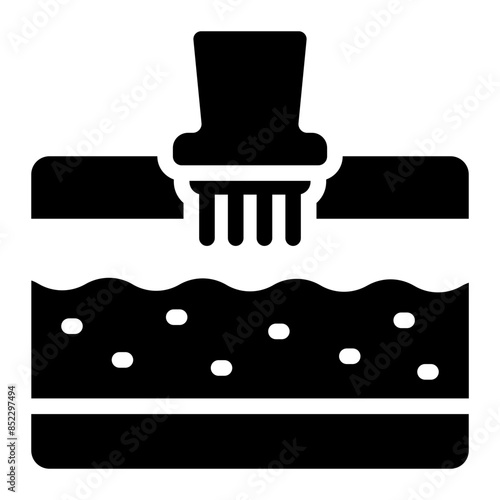 Microneedling therapy icon