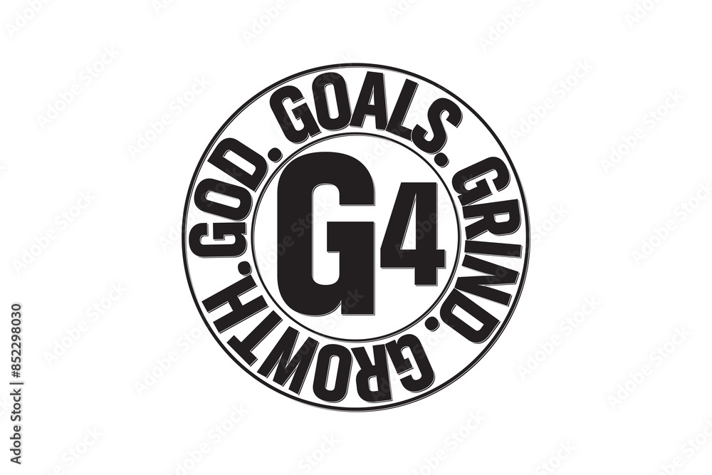 God Goals Grind Growth EPS T-shirt Design God Goals Grind Growth EPS T-shirt Design