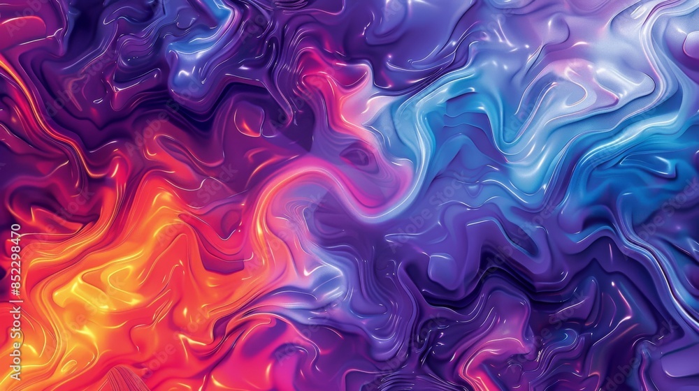Multi-hued Swirling Gradient Texture Multi-hued Swirling Gradient Texture
