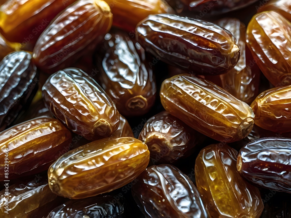 dates close up. date palm background. Date palm on a traditional craftsman market.Horizontal image. dates close up. date palm background. Date palm on a traditional craftsman market.Horizontal image.