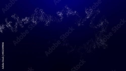 Sparkling star with a luminous stardust trail and bright particles, creating a magical effect.  Introductory screensaver. Logo disclosure. 