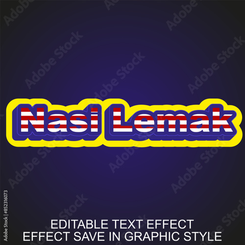 an editable text effect about Malaysia that can be used for a variety of things such as posters, advertisements and videos