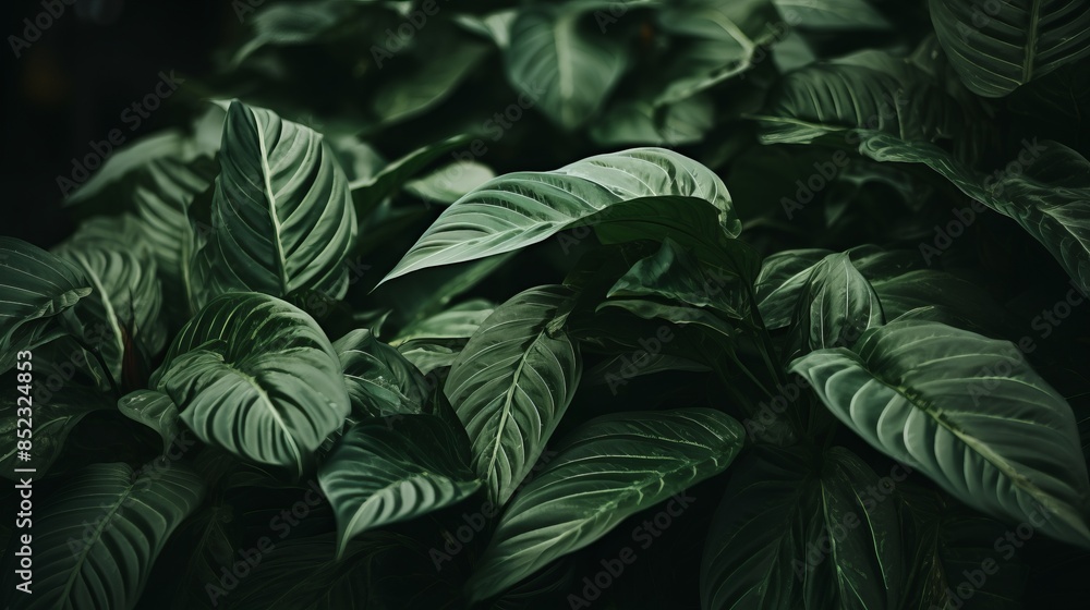 custom made wallpaper toronto digitala close up view of a plant with green leaves