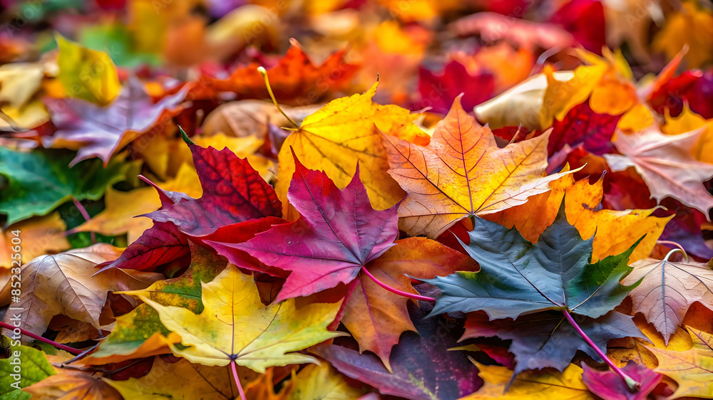 Colorful Leaves of Trees Colorful Leaves of Trees