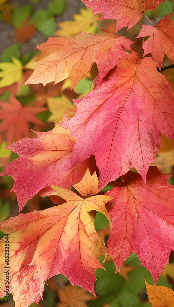 Colorful Leaves of Trees Colorful Leaves of Trees