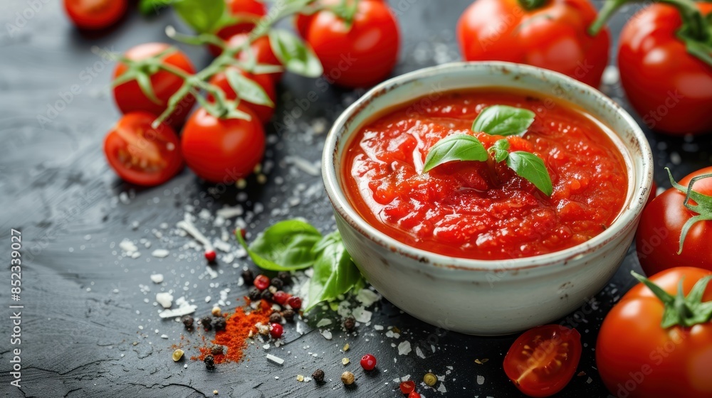 Delicious fresh tomato sauce Delicious fresh tomato sauce