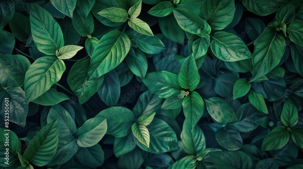 Green Leaf Pattern Texture Green Leaf Pattern Texture