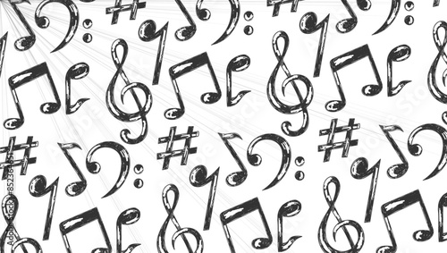 musical notes and basic musical scales