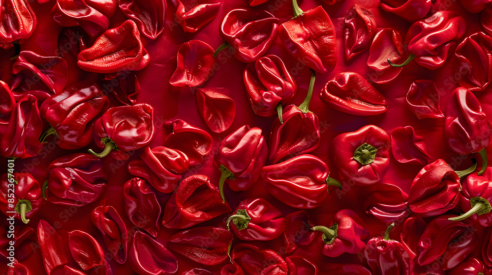 Ghost chilli pepper texture seamless pattern photography,
A red background with a lot of red peppers
Ghost chilli pepper texture seamless pattern photography,
A red background with a lot of red peppers