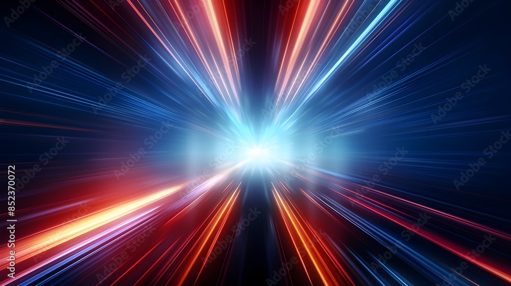 Futuristic Digital Technology Light Rays Stripes and Lines Abstract Background Futuristic Digital Technology Light Rays Stripes and Lines Abstract Background