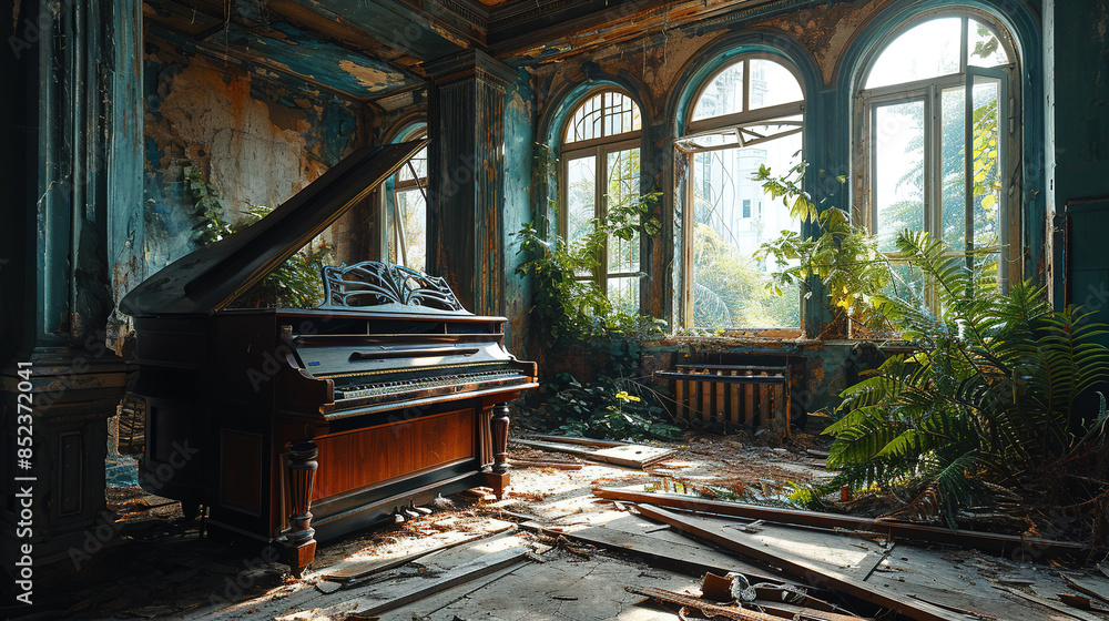 custom made wallpaper toronto digitalPiano in Hall 