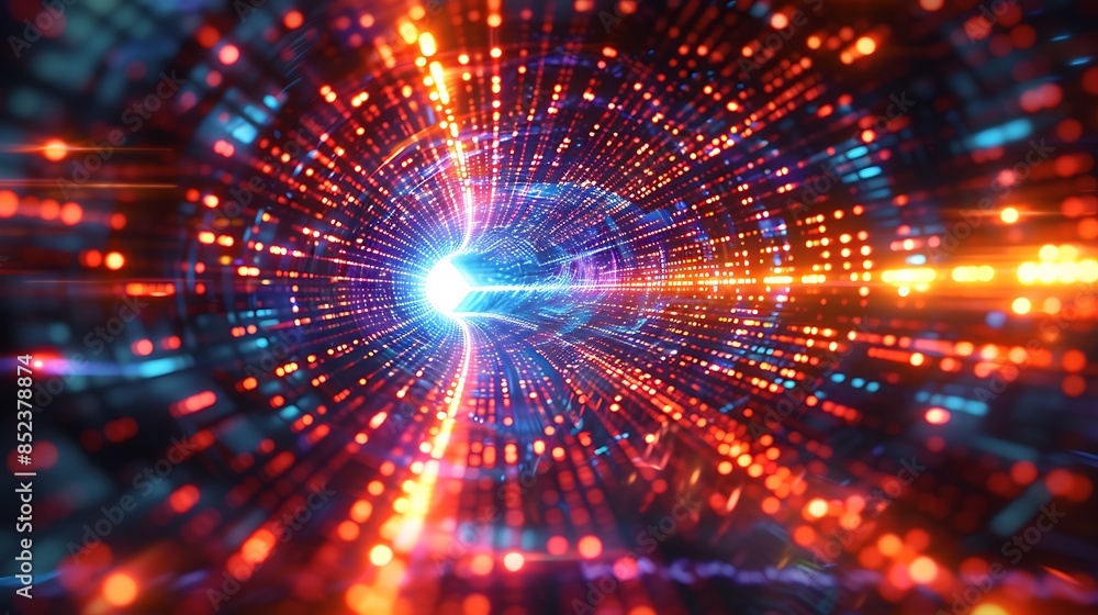 Speed of Light and Graphic Illustration Speed of Light and Graphic Illustration