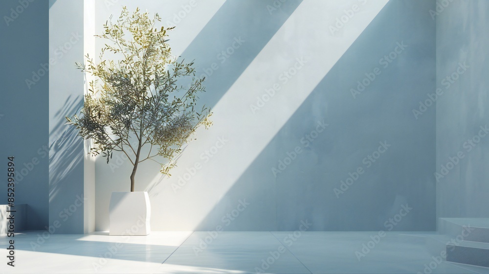 Natural-toned geometric lines bring modern elegance to minimalist interiors, their clean and precise design adding depth and sophistication to the space. Natural-toned geometric lines bring modern elegance to minimalist interiors, their clean and precise design adding depth and sophistication to the space.