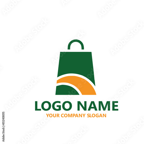  leaf logo design ready vector template