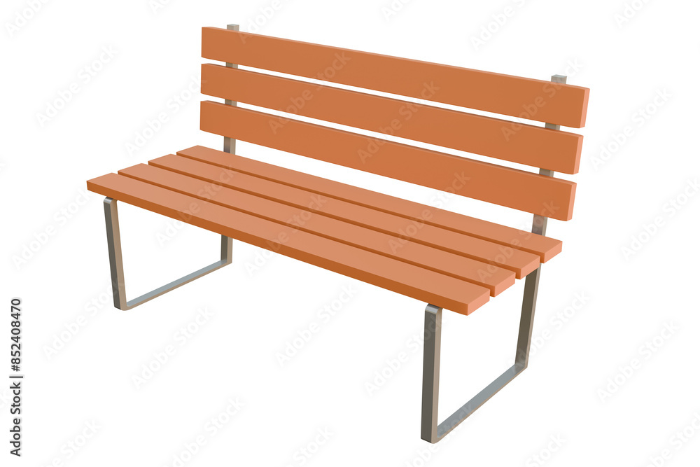 3d wooden bench 3d wooden bench