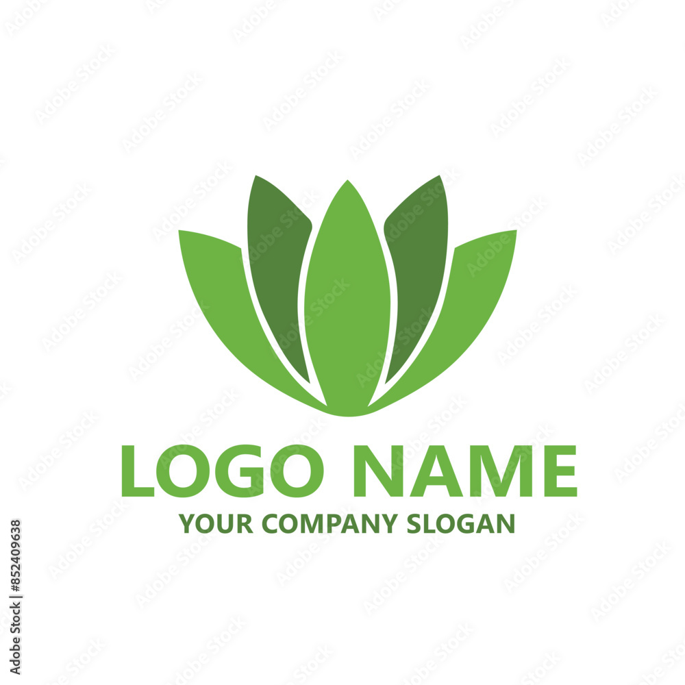 leaf logo design ready vector template leaf logo design ready vector template