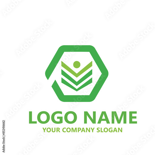 Medical health wealth logo vector